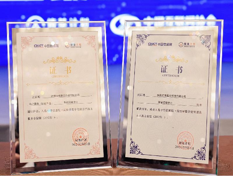 喜訊 | 米糠云再度入選中國信通院數(shù)字化轉(zhuǎn)型全景圖，再獲國家級認證！